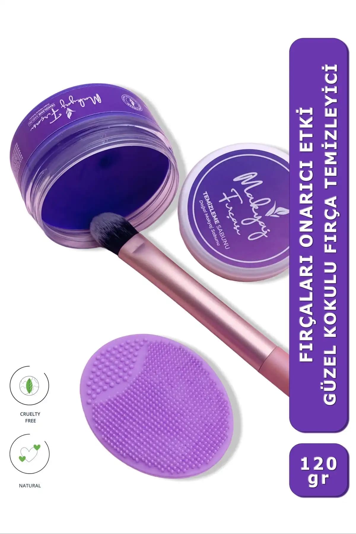 İlla Life ve POP Beauty Makyaj Fırçası ve Süngeri Temizleme Sabunları Karşılaştırması 1