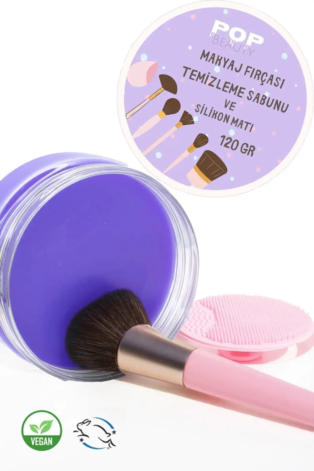 İlla Life ve POP Beauty Makyaj Fırçası ve Süngeri Temizleme Sabunları Karşılaştırması 2
