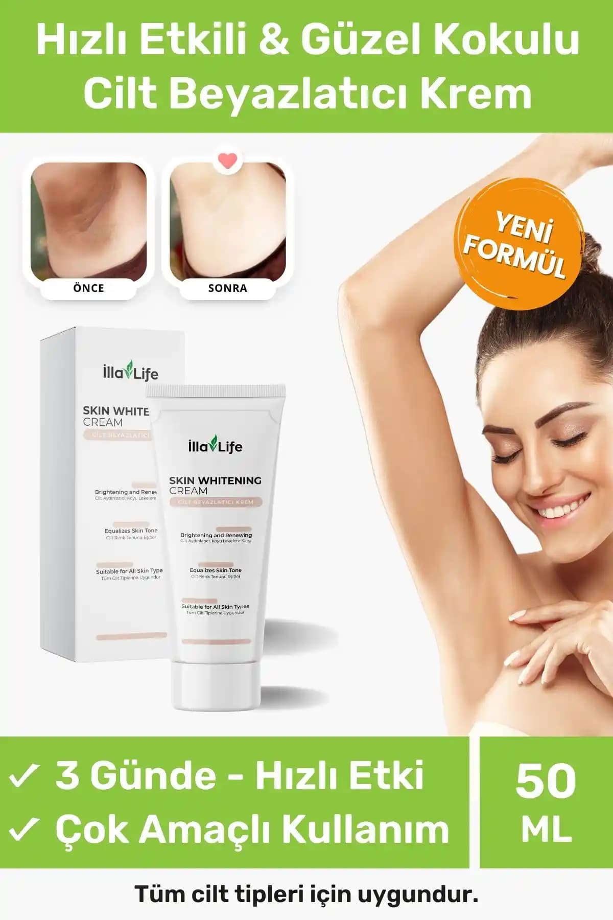 İlla Life ve SantePlus Cilt Beyazlatıcı Kremlerinin Detaylı Karşılaştırması ve Kullanıcı Yorumları