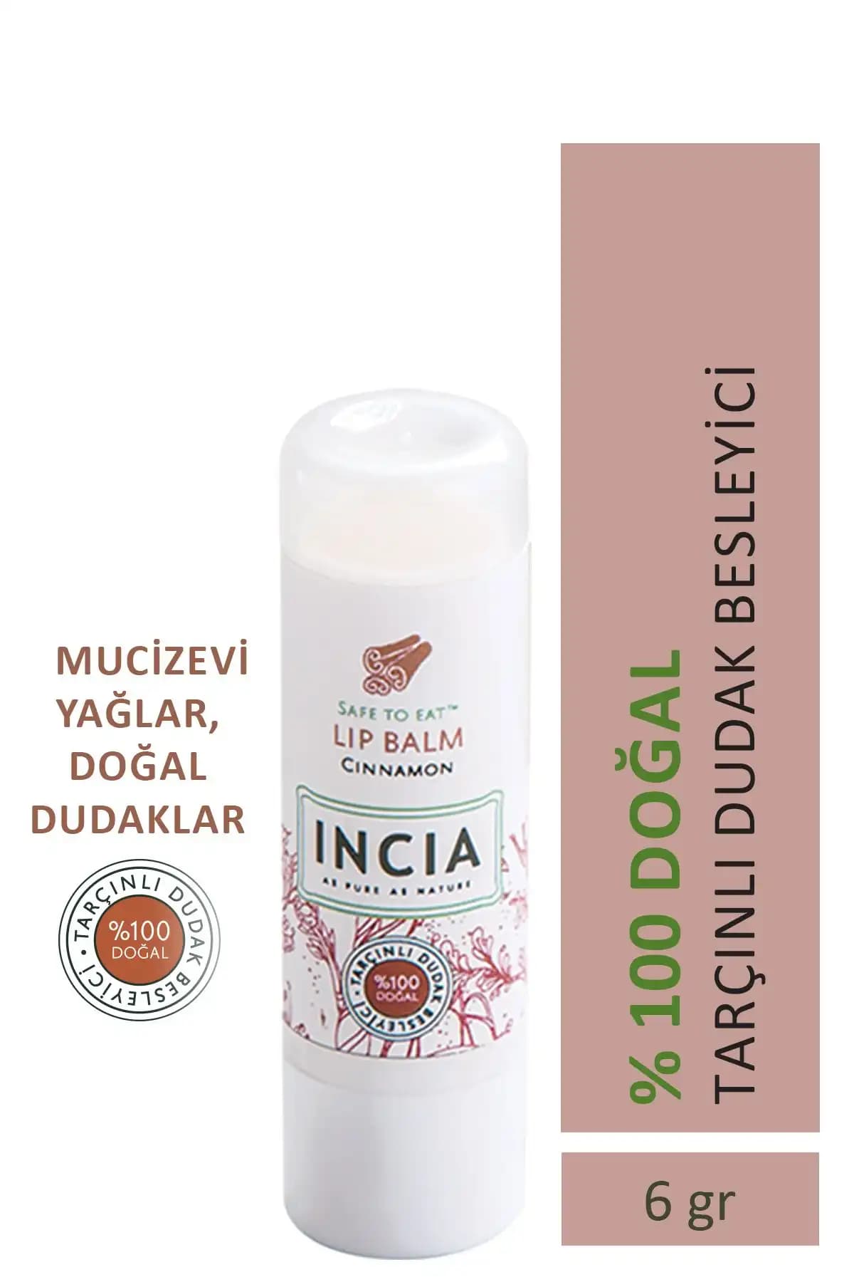 INCIA Doğal Dudak Bakım Ürünleri: Tarçın ve Çilekli Seçeneklerin Karşılaştırması 1