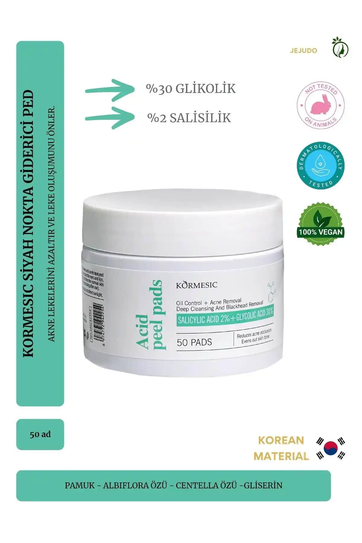 JEJUDO Akneli Pedler ve Burun Temizleme Macunu Karşılaştırması