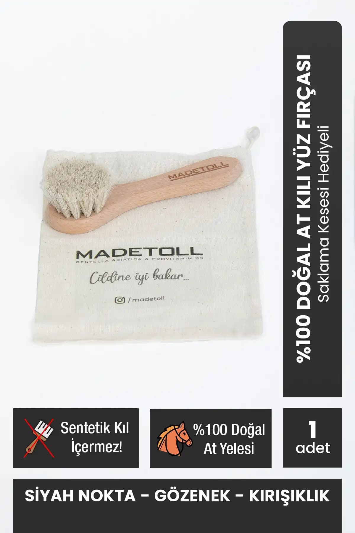 Madetoll Doğal At Kılı ve THE BODY SHOP Yumuşak Cilt Temizleme Fırçası Karşılaştırması 1