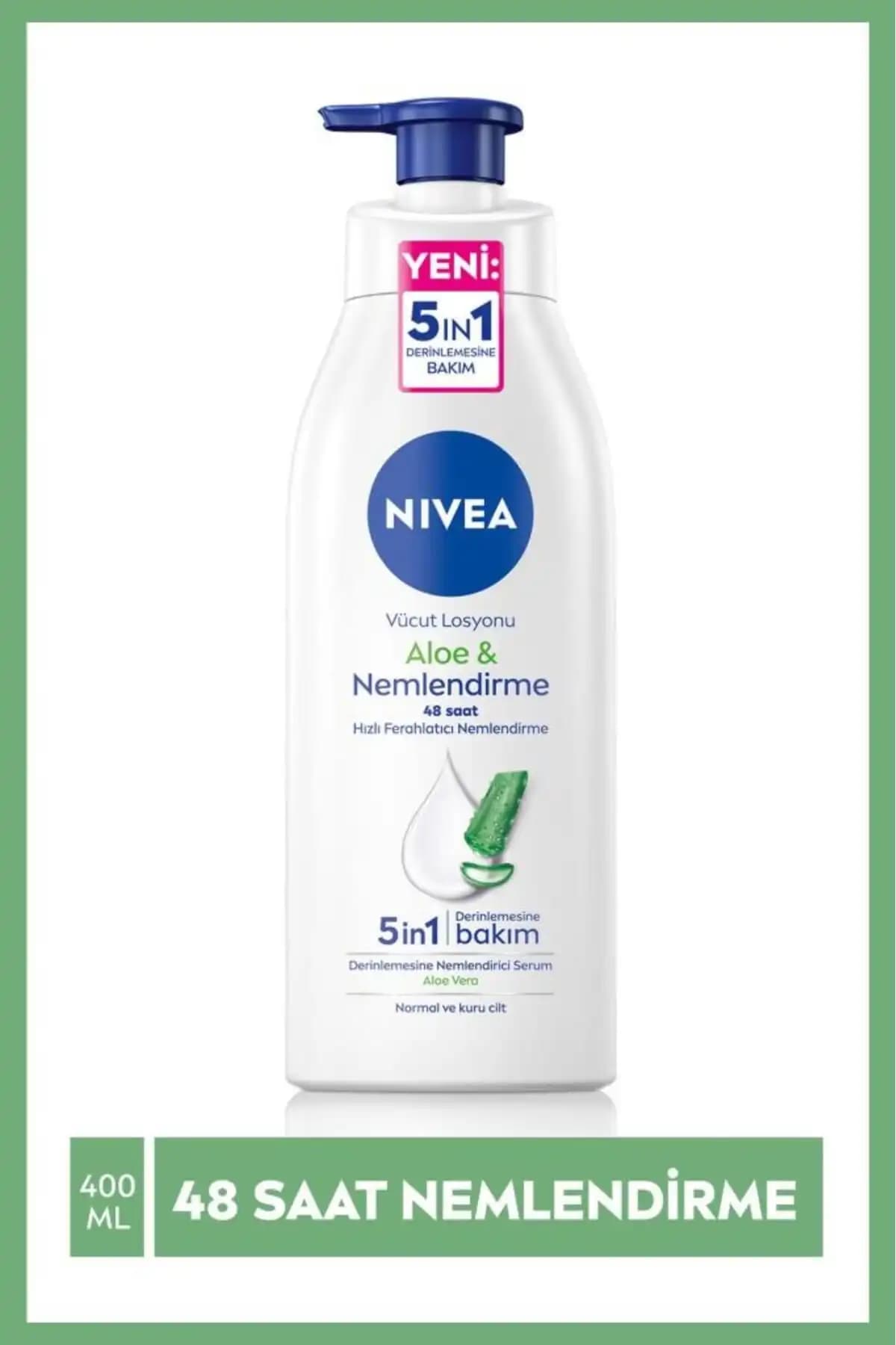 NIVEA Aloe Vera ve Repair&care Nemlendirici Losyonlarının Karşılaştırması ve En İyi Seçenekler 1