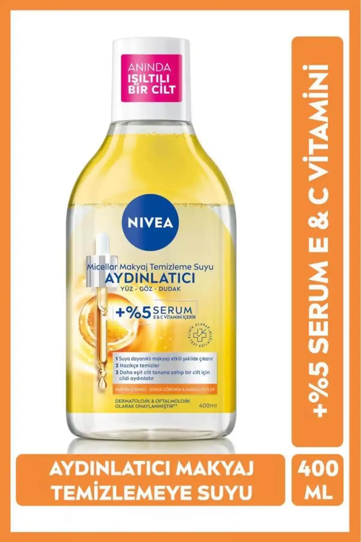NIVEA Ay<dı>nlatıcı Micellar Makyaj Temizleme Suyu Karşılaştırması ve Özellikleri