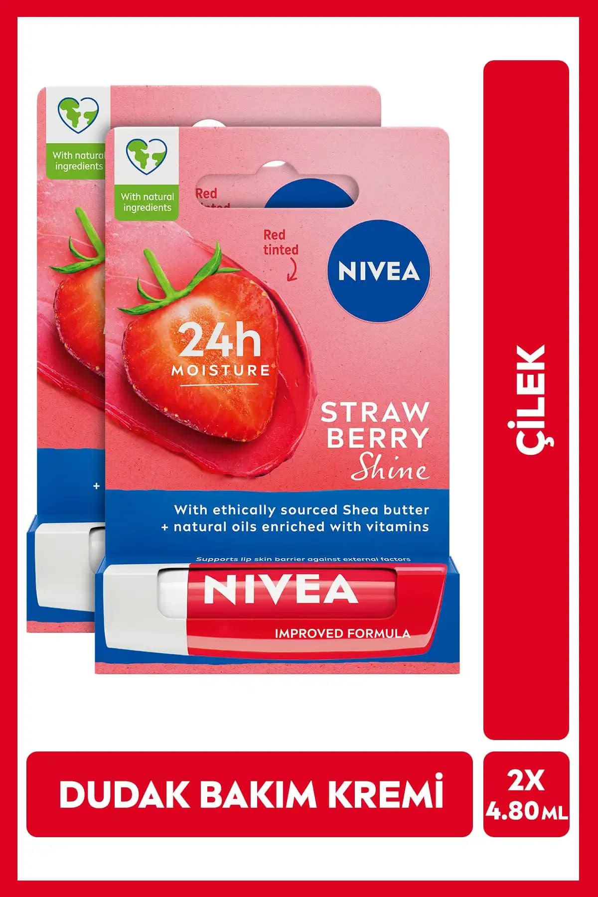 NIVEA Dudak Bakım Kremi ve Şeftali Serisi Karşılaştırması 1