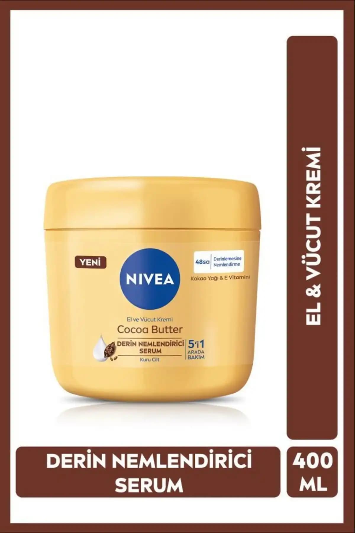 NIVEA El ve Vücut Bakım Kremleri Karşılaştırması: Kakao Yağı ve Pürüzsüzleştirici Özellikler 1