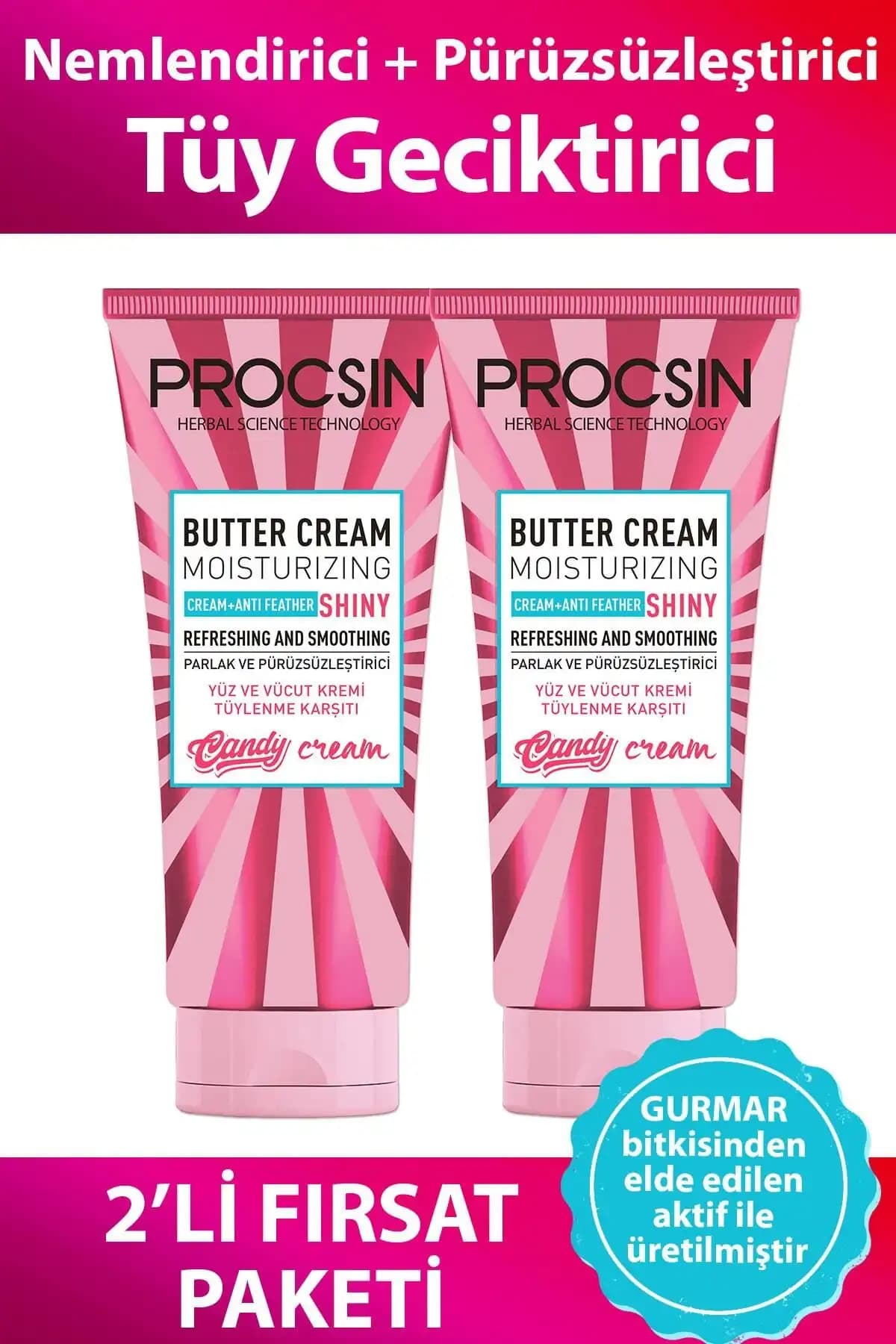 PROCSIN Butter Cream ve Butter Krem İkili Fırsat Paketi Karşılaştırması: Hangi Ürün Size Uygun 2