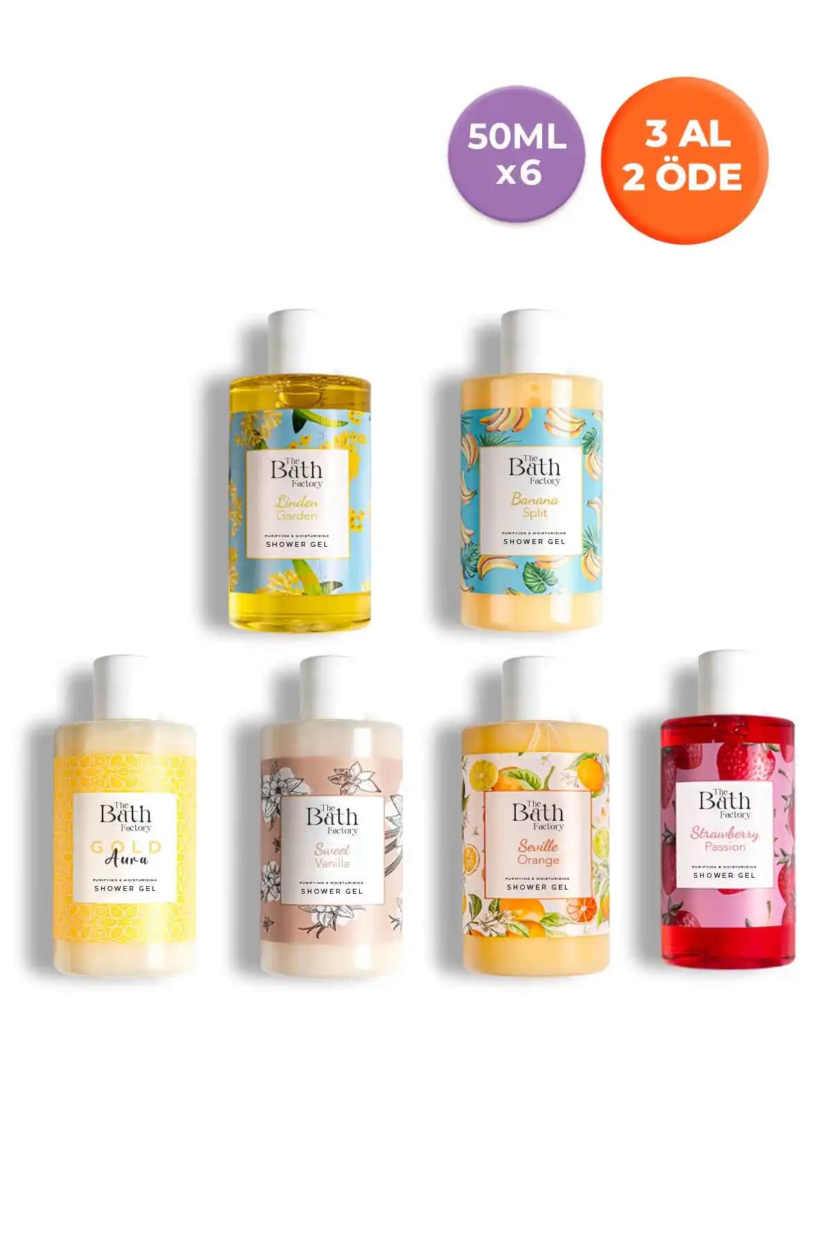 The Bath Factory Duş Jeli Setleri ve Vanilya Aromalı Nemlendirici Ürünlerin Karşılaştırması