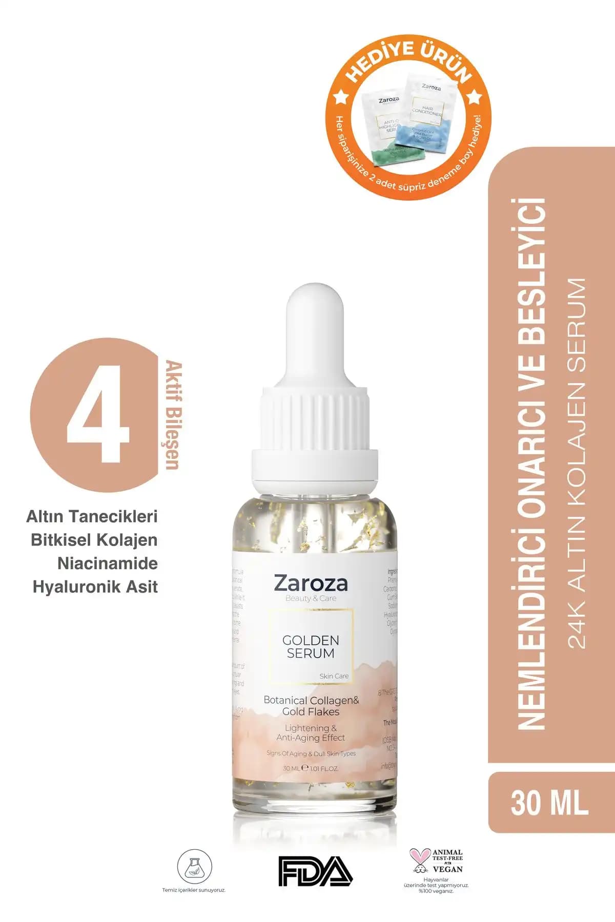 ZAROZA Altın Serum ve Pembe Tonik Karşılaştırması: Hangi Ürün Cilt Tipinize Uygun 1