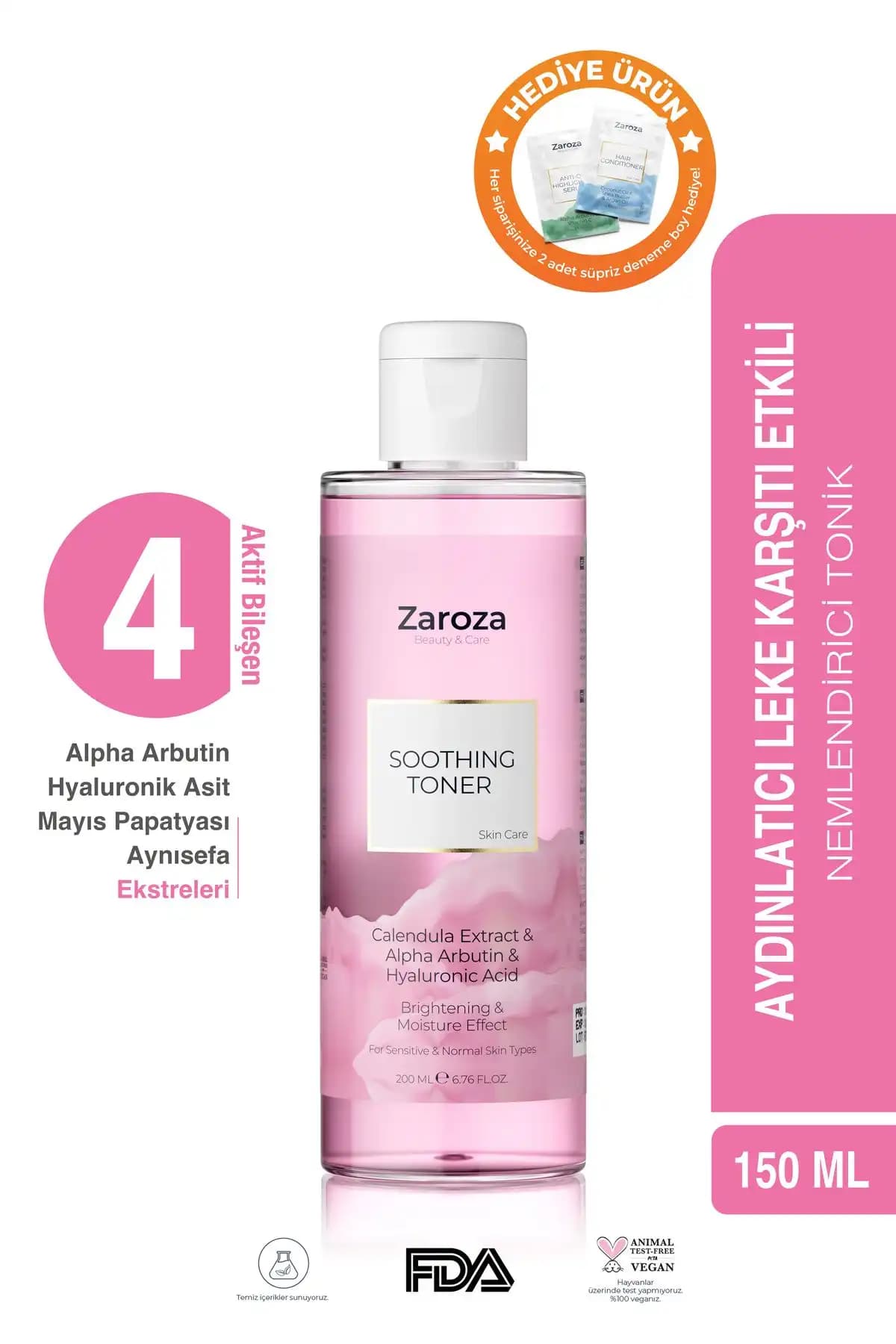 ZAROZA Altın Serum ve Pembe Tonik Karşılaştırması: Hangi Ürün Cilt Tipinize Uygun 2