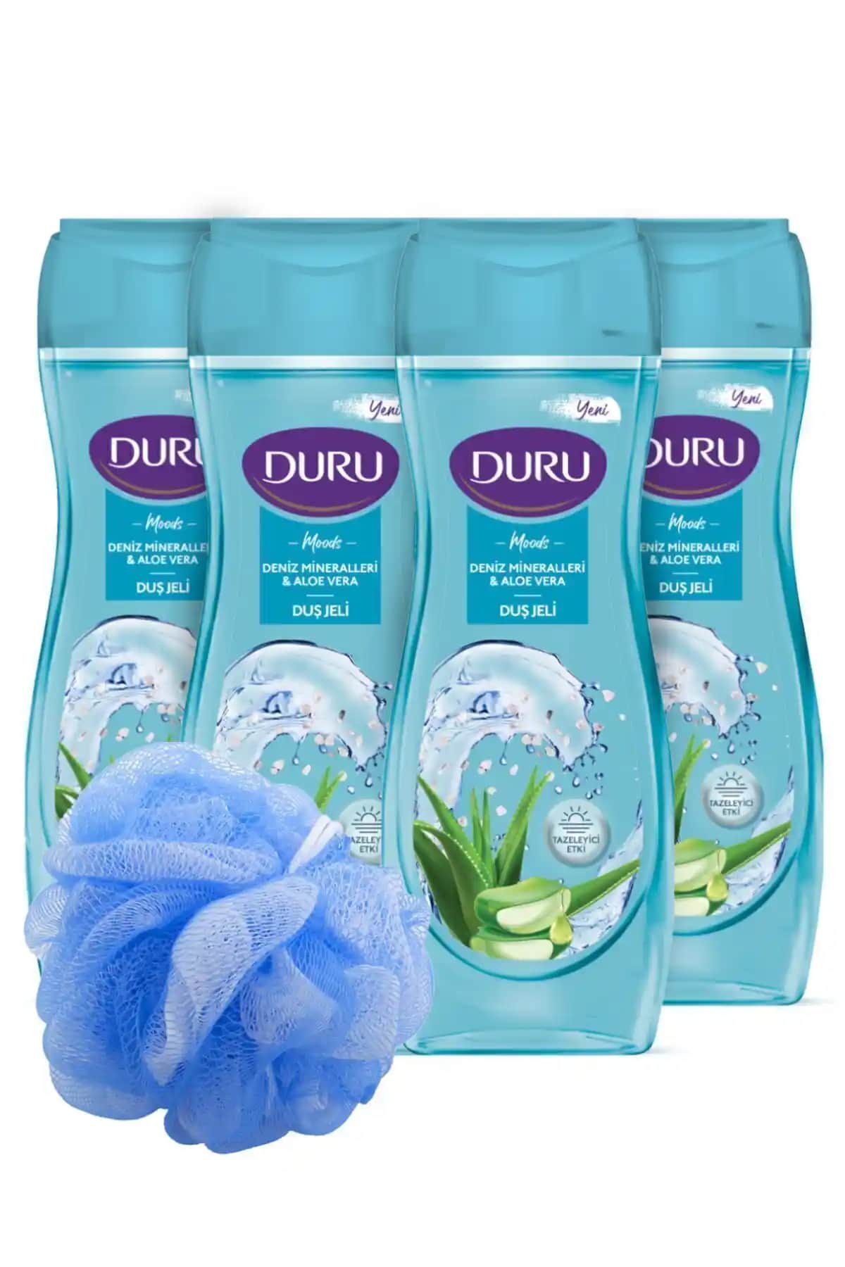 Duru Moods Duş Jeli: Ferahlatıcı Aloe Vera Bakımı