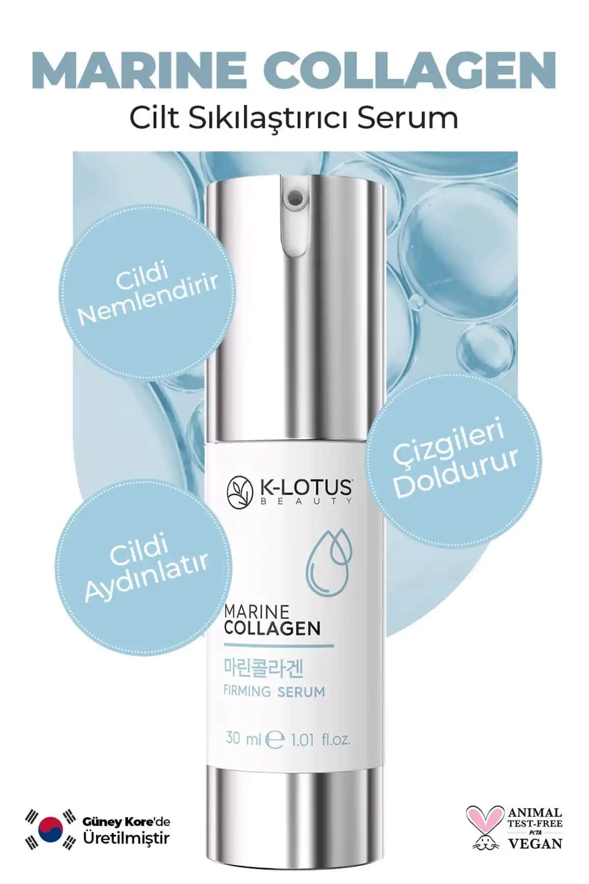 Marine Collagen: Aydınlatıcı ve Kırışıklık Karşıtı Serum