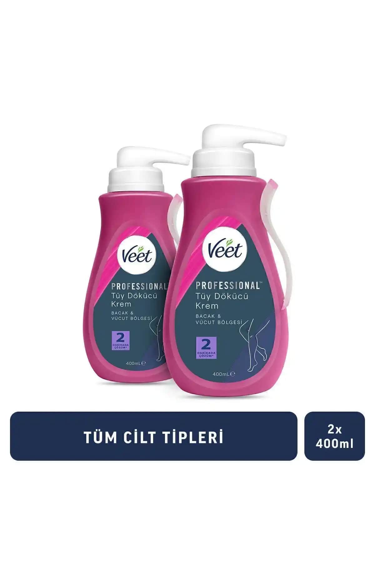 Professional Tüy Dökücü Krem 400ml - Etkili ve Ekonomik