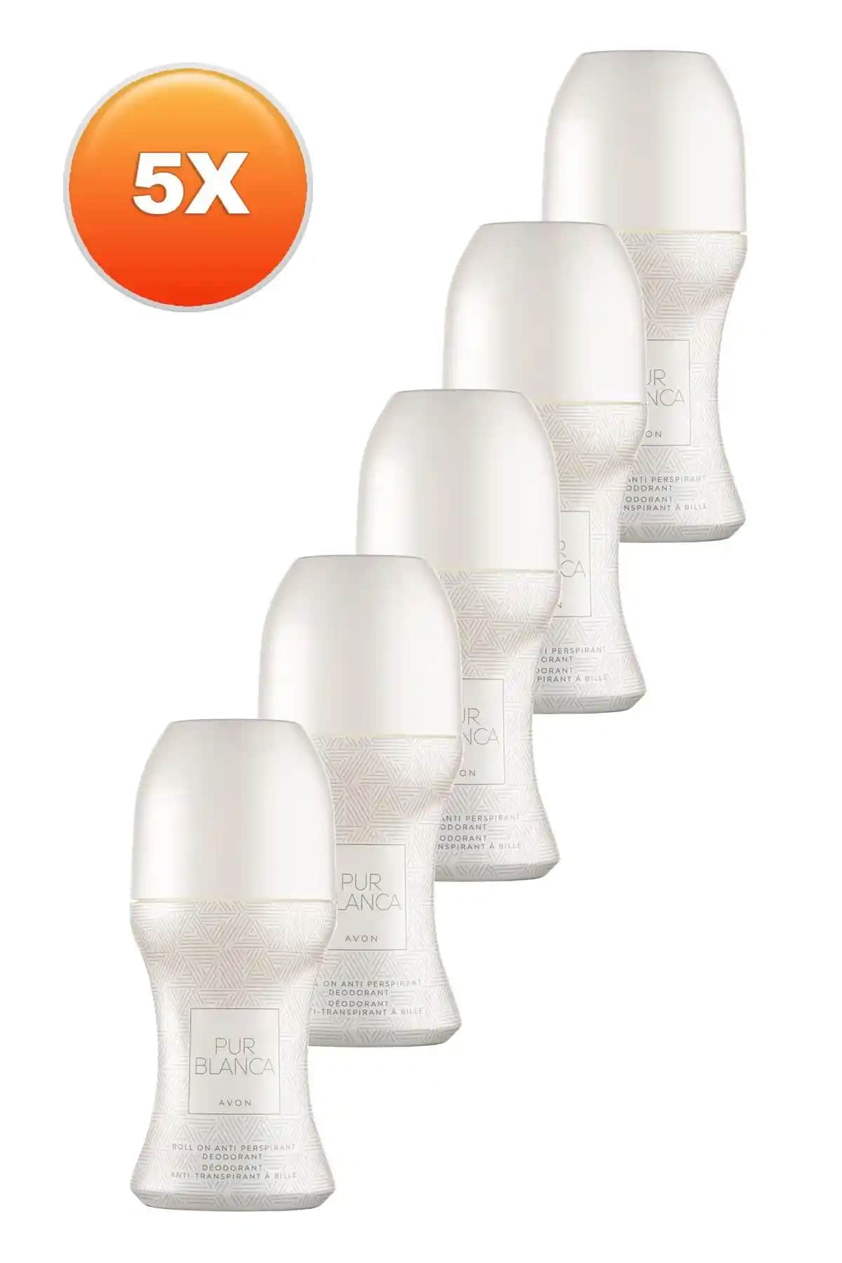 Avon Pur Blanca Kadın Rollon: Ekonomik Beşli Set ve Uzun Süreli Ferahlık