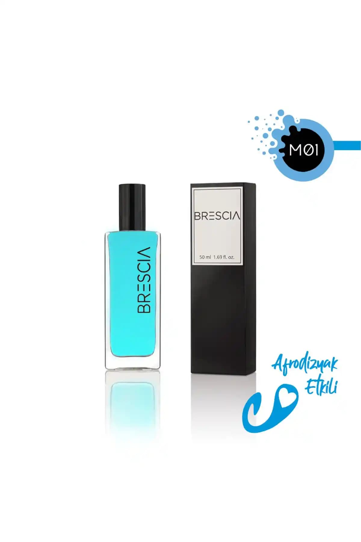 Brescia M01 Afrodizyak Etkili Erkek Parfümü: Aromatik Koku Deneyimi