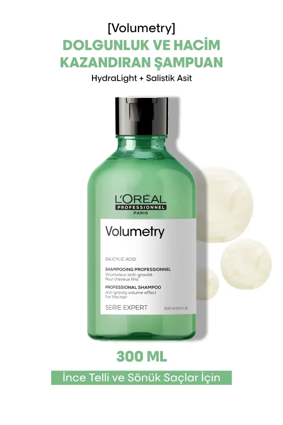 L'Oreal Professionnel Serie Expert Volumetry ile İnce Telli Saçlar için Hacim