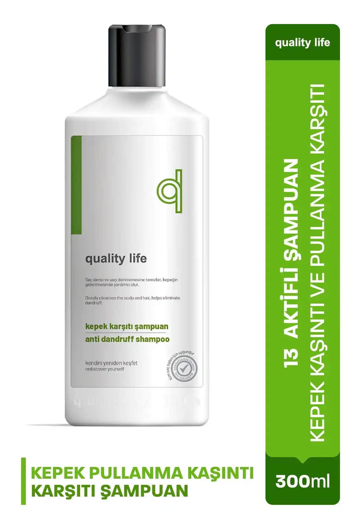 Quality Life QL Kepek Şampuanı: Etkili Kepek Önleme Çözümü