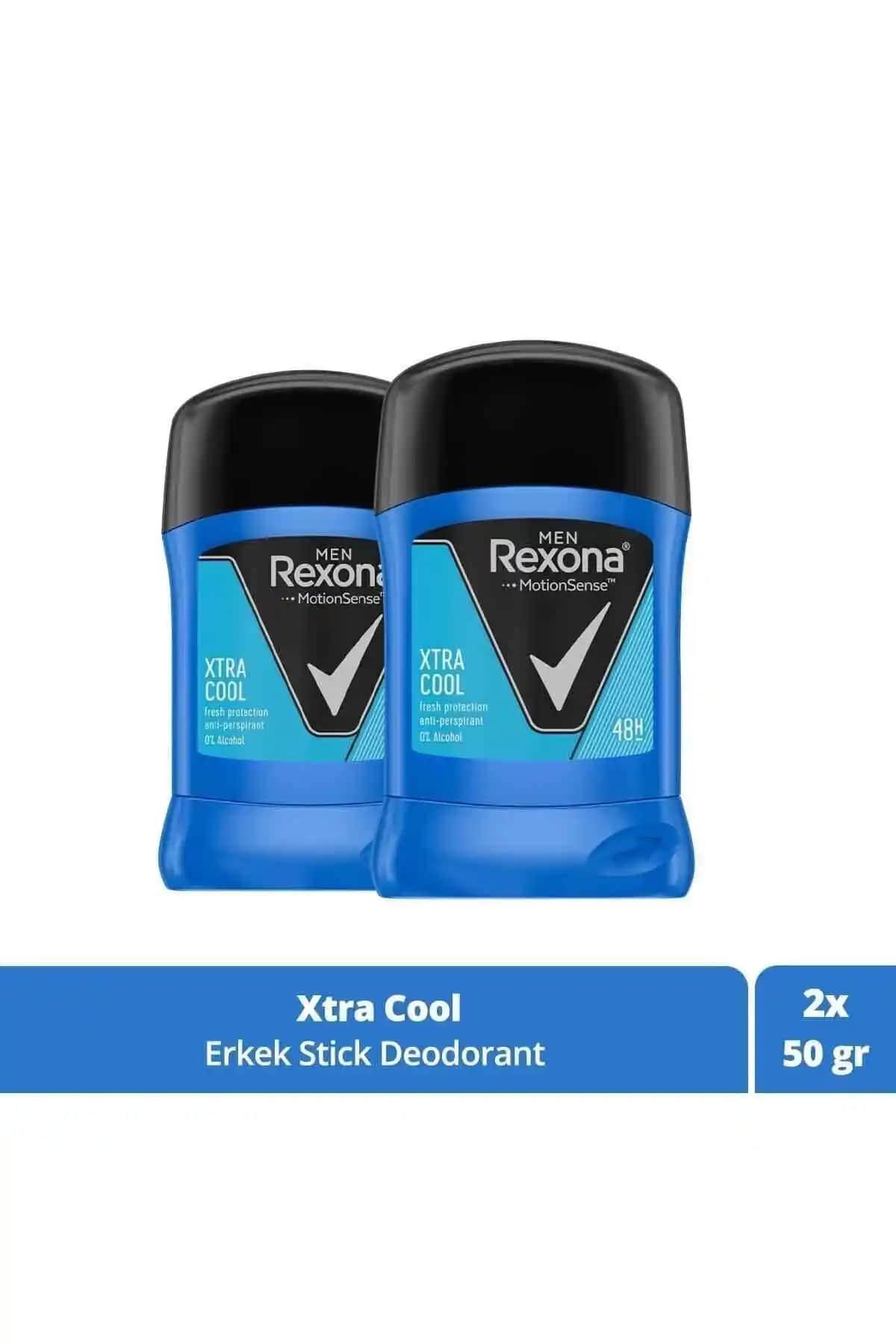 Rexona Men Motion Sense Erkek Stick Deodorant Xtra Cool ile Serin Kalın