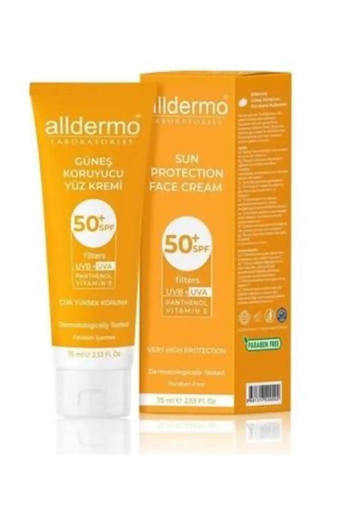 2025'te Alldermo Güneş Kremi SPF 50 ile Cildinizi Güçlü Koruyun