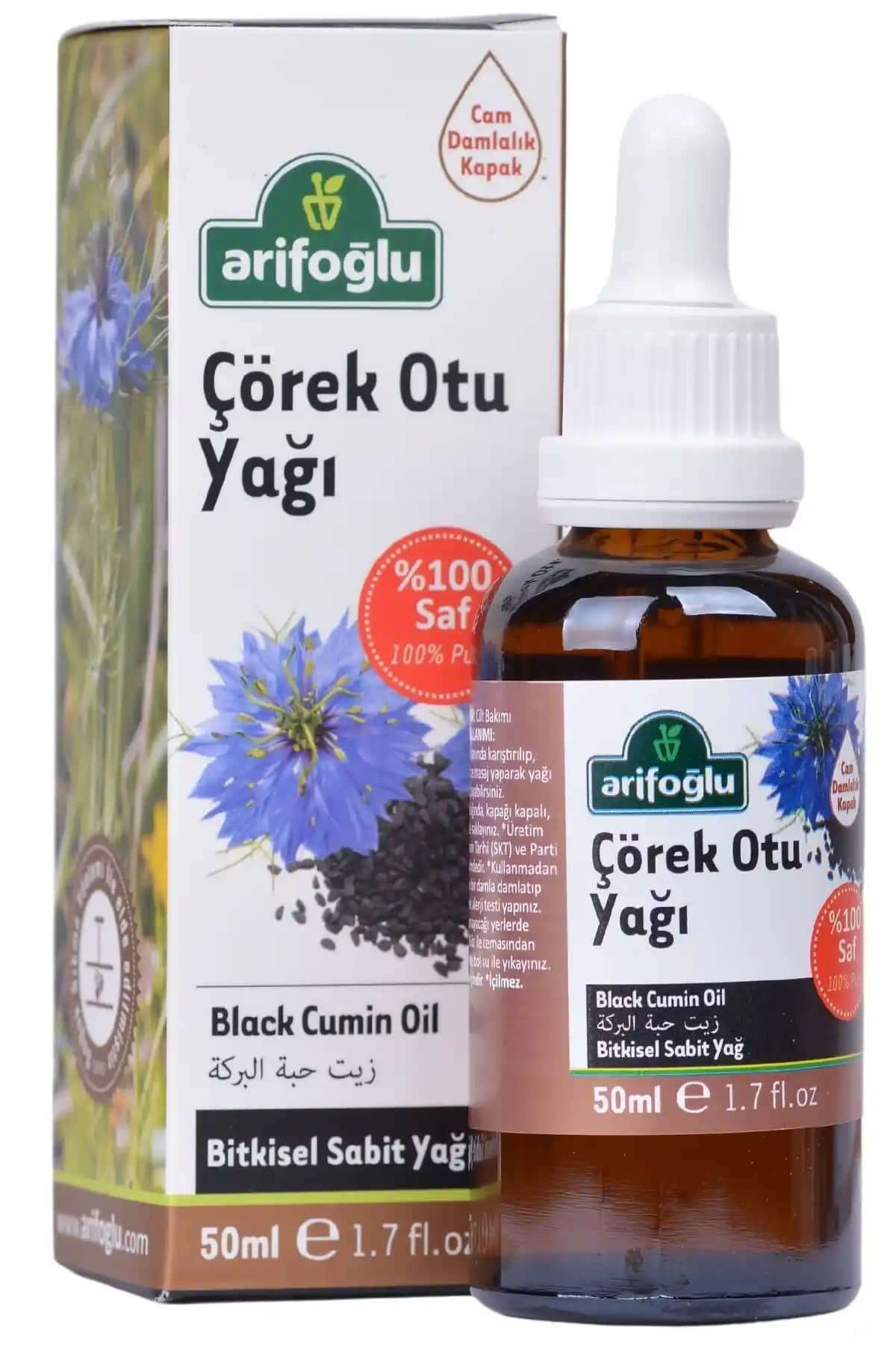 Arifoğlu Çörek Otu Yağı 50ml Doğal ve Güçlü Sağlık Destekleyici Ürün