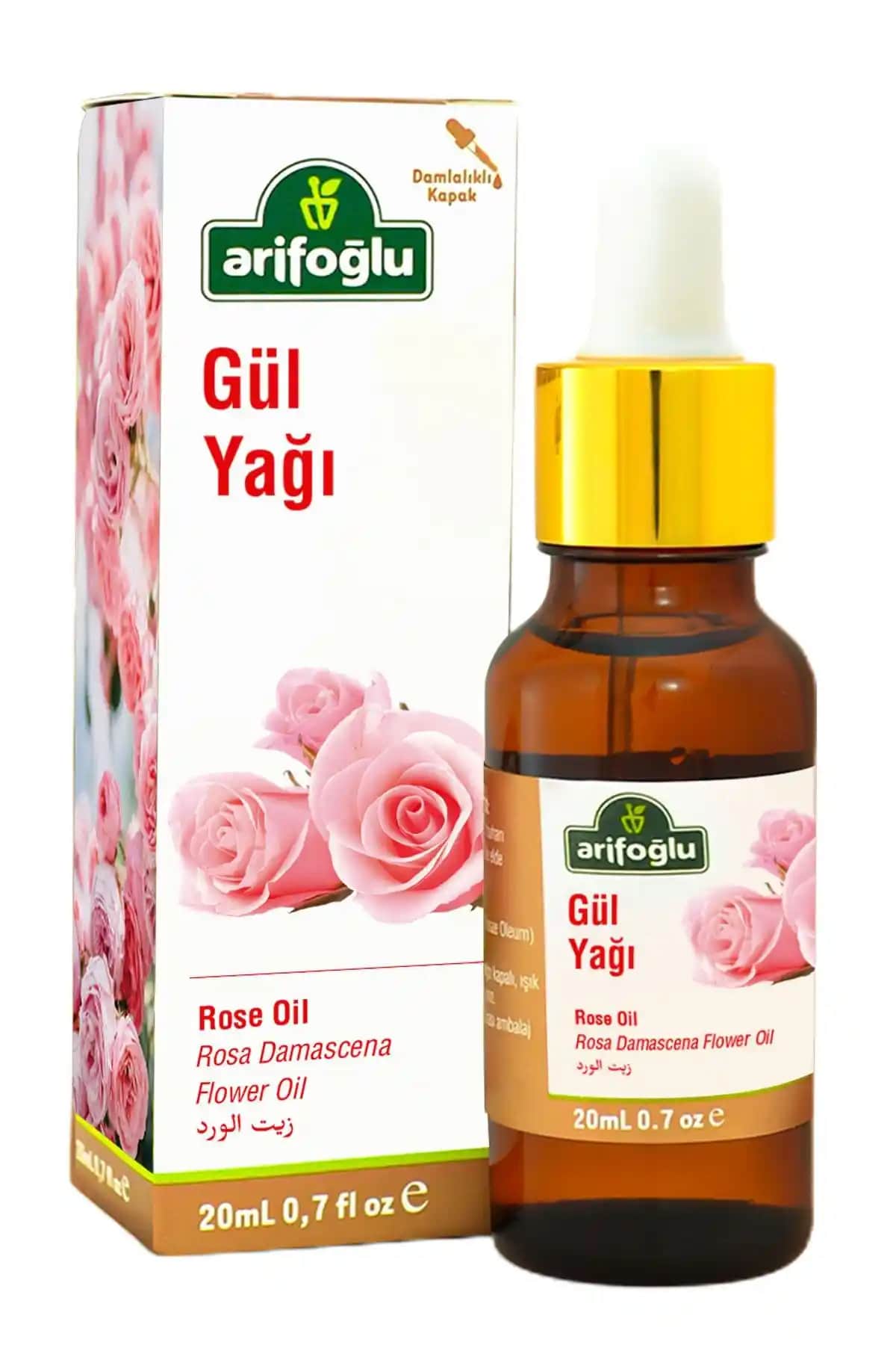 Arifoğlu Gül Yağı 20 ml Doğal Güzellik ve Bakım İçin Güvenilir Bir Seçenek
