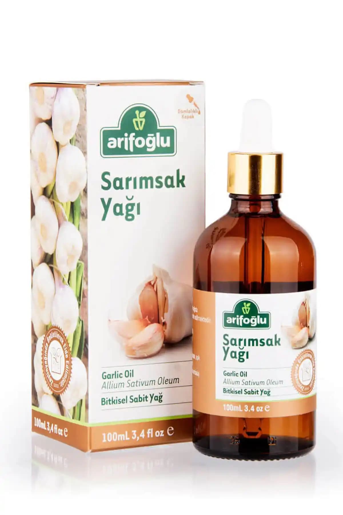 Arifoğlu Sarımsak Yağı 100ml Doğal ve Güçlü Saç ve Cilt Bakım Ürünü