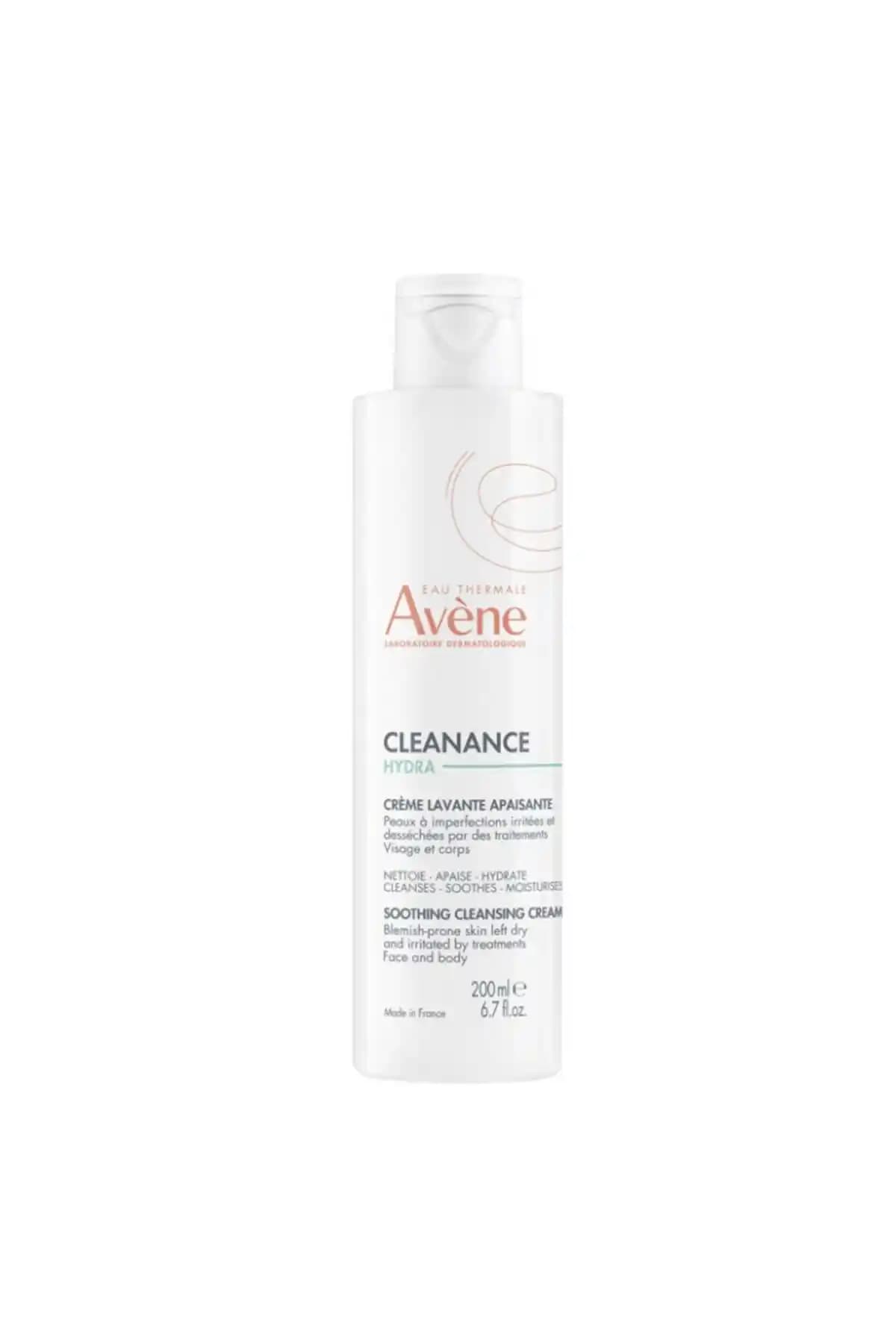 Avene Cleanance Hydra Yatıştırıcı Temizleme Kremi Kuru ve Hassas Ciltler İçin Güvenilir Bakım