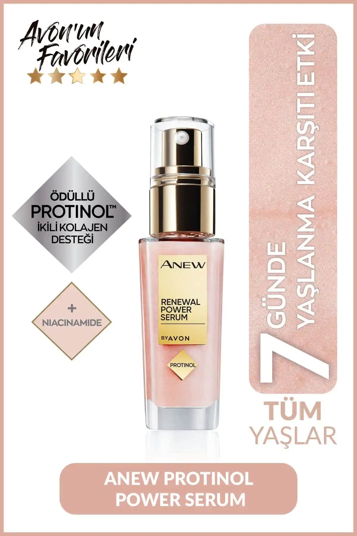 2025'te Avon Anew Renewal Power Serum ile Gençlik Işıltınızı Geri Kazanın