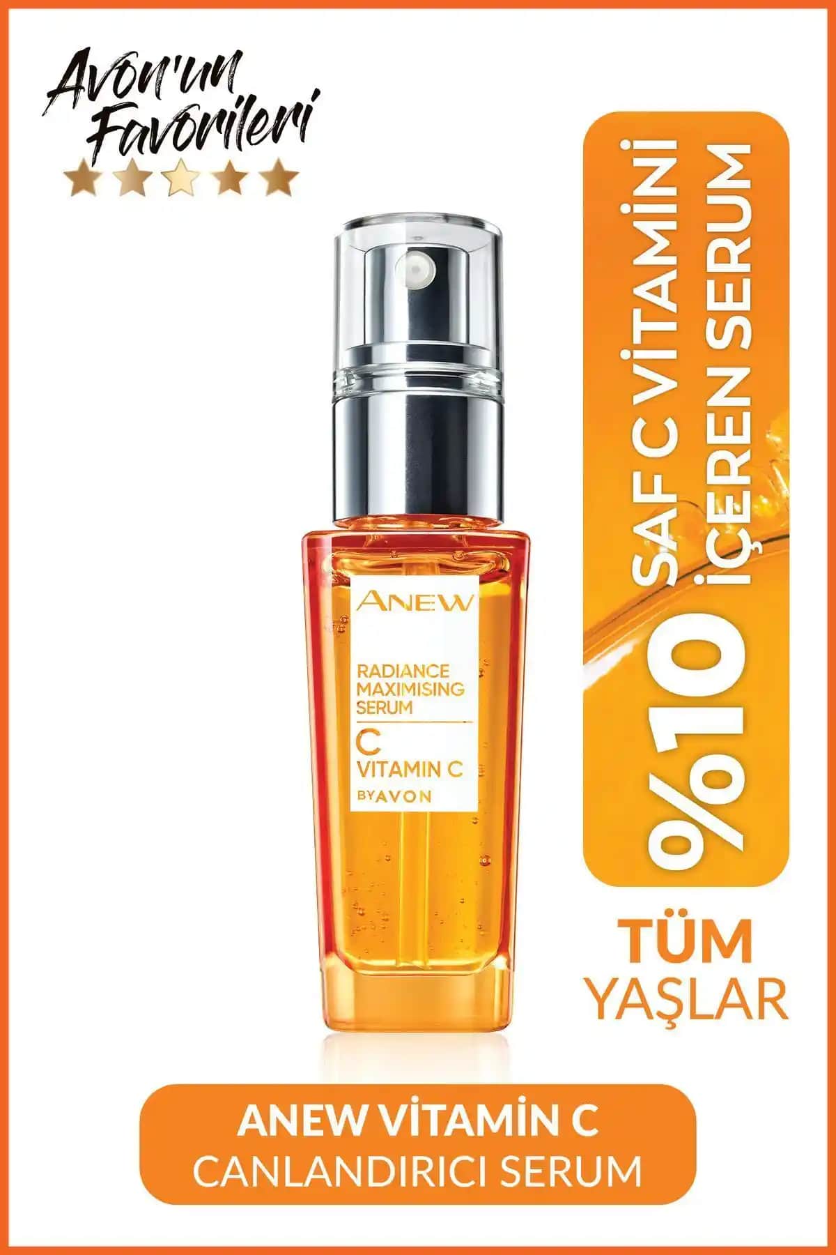 2025'te Avon Anew Vitamin C Serumu ile Cildinizde Canlılık Patlaması