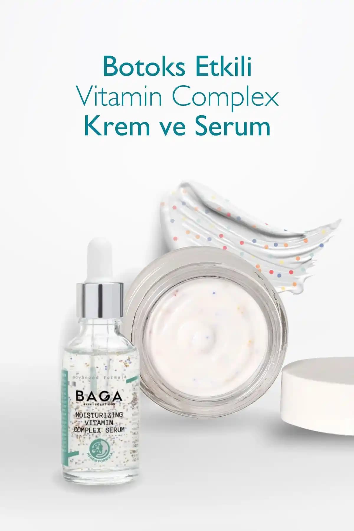 Baga Botoks Etkili Nemlendirici Krem ve Serum ile Genç ve Sağlıklı Cilt Bakımı