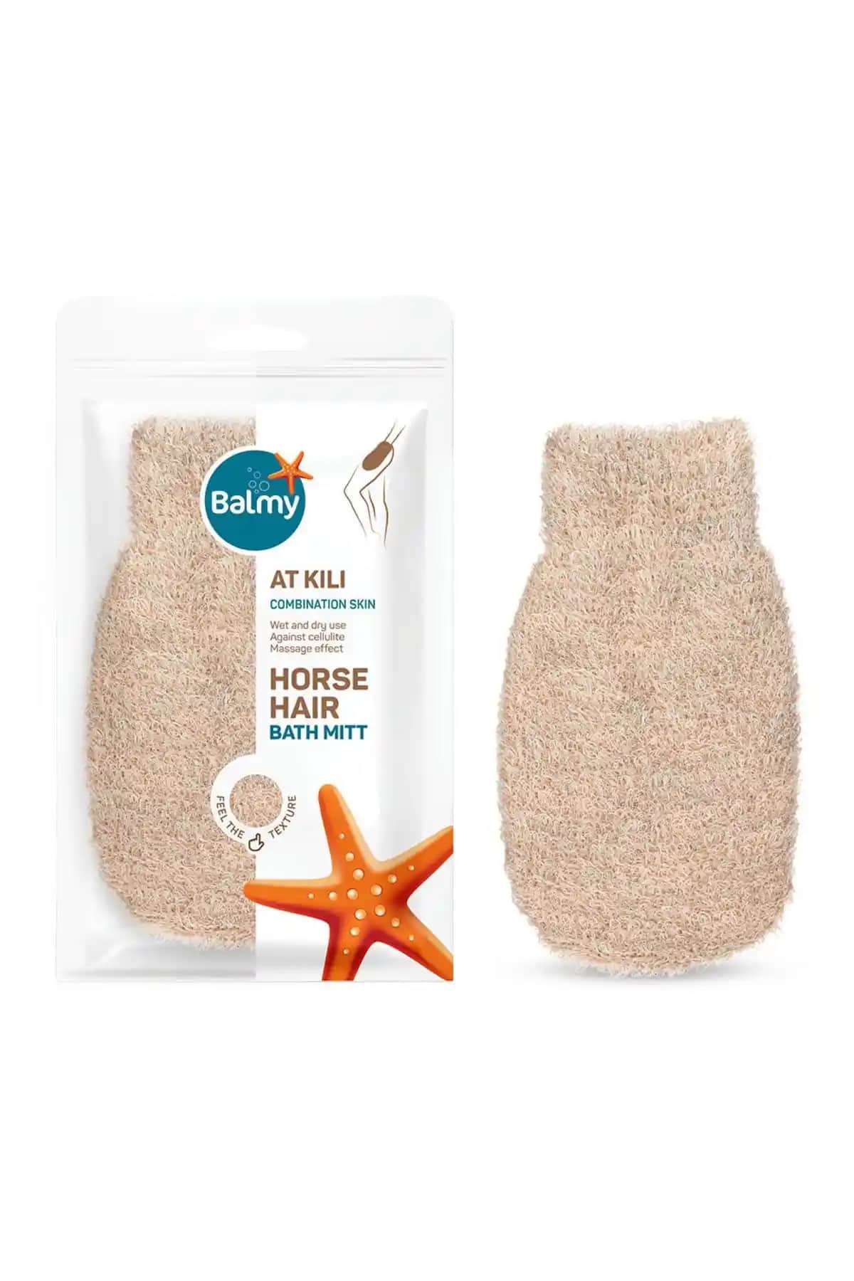 Balmy At Kılı Banyo ve Masaj Eldiveni: Doğal ve Etkili Cilt Bakım Çözümü