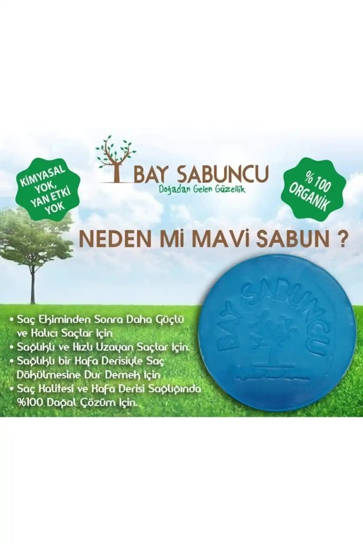 Bay Sabuncu Mavi Sabun ile Doğal ve Etkili Saç Bakımı Sağlayan Ürün Özellikleri
