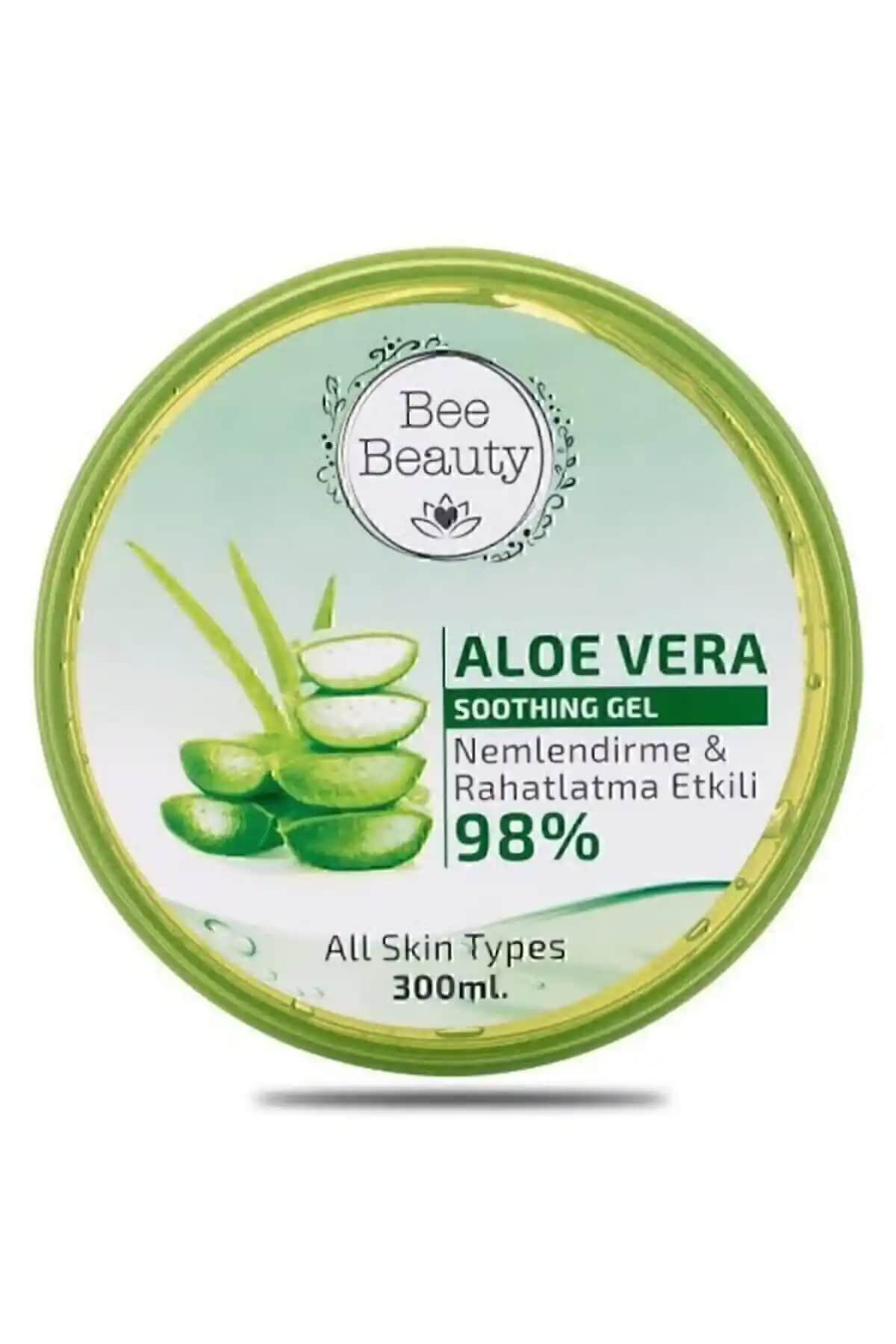 Bee Beauty Aloe Vera Jel Hyaluronik 300 ml ile Cildinizi Derinlemesine Nemlendirin ve Rahatlatın