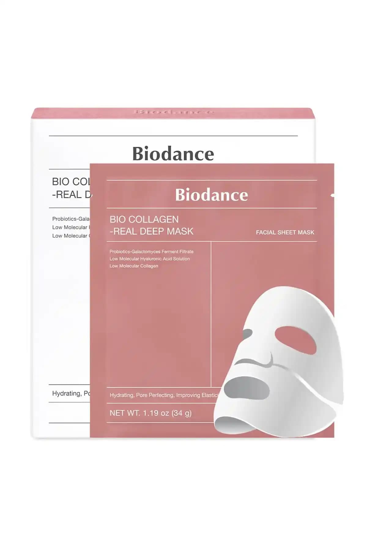 Biodance Bio-Collagen Real Deep Kore Yüz Maskesi ile Doğal ve Etkili Cilt Bakımı