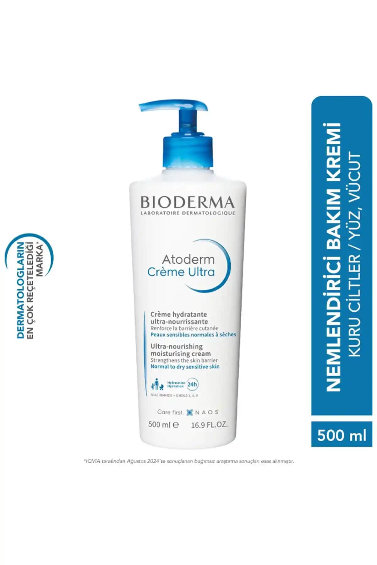 2025'te Cildinizde Devrim Yaratacak Bioderma Atoderm Krem 500ml