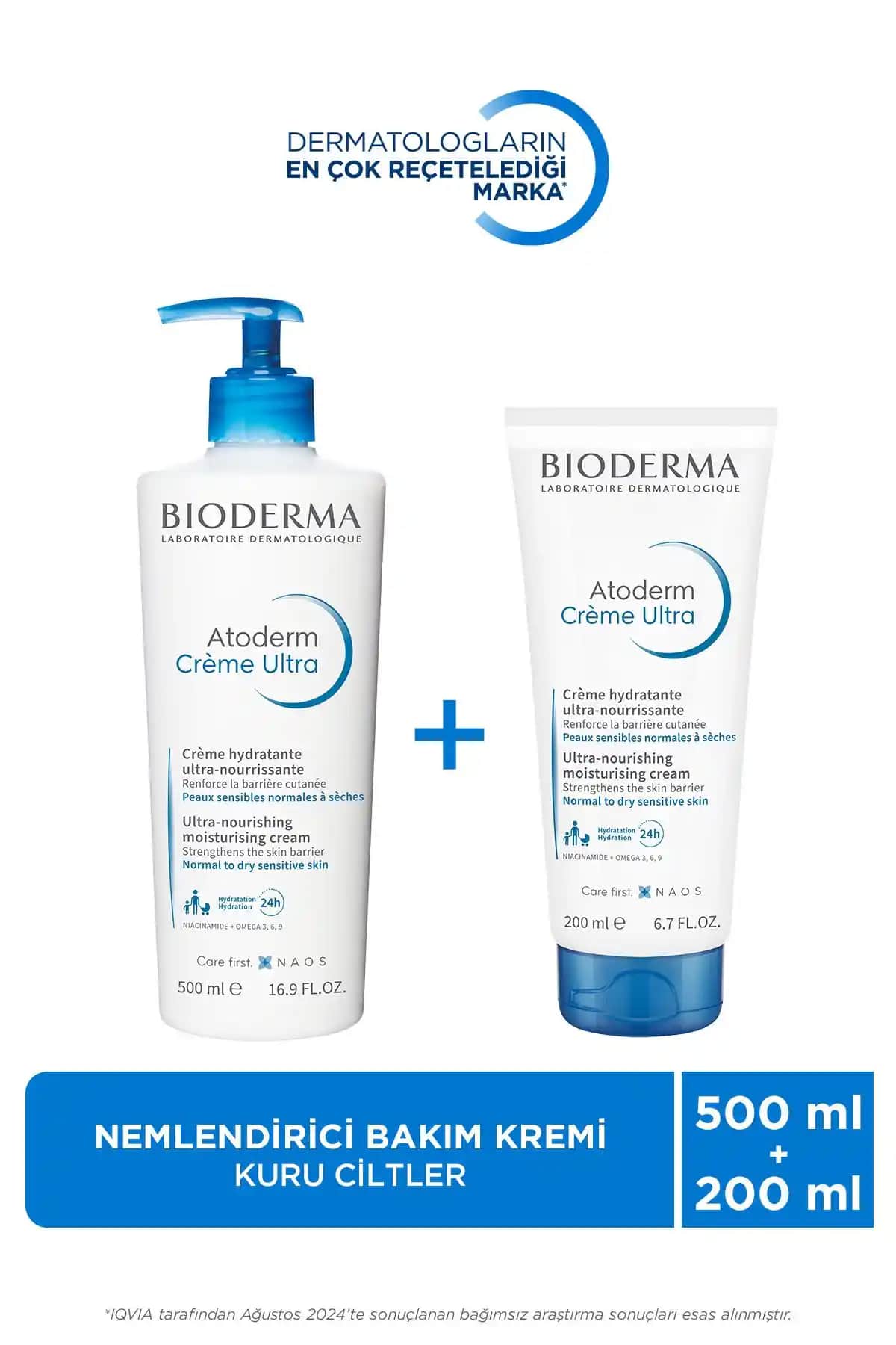 Bioderma Atoderm Krem: Kuru ve Atopik Ciltler İçin Güçlü Nemlendirici Çözüm