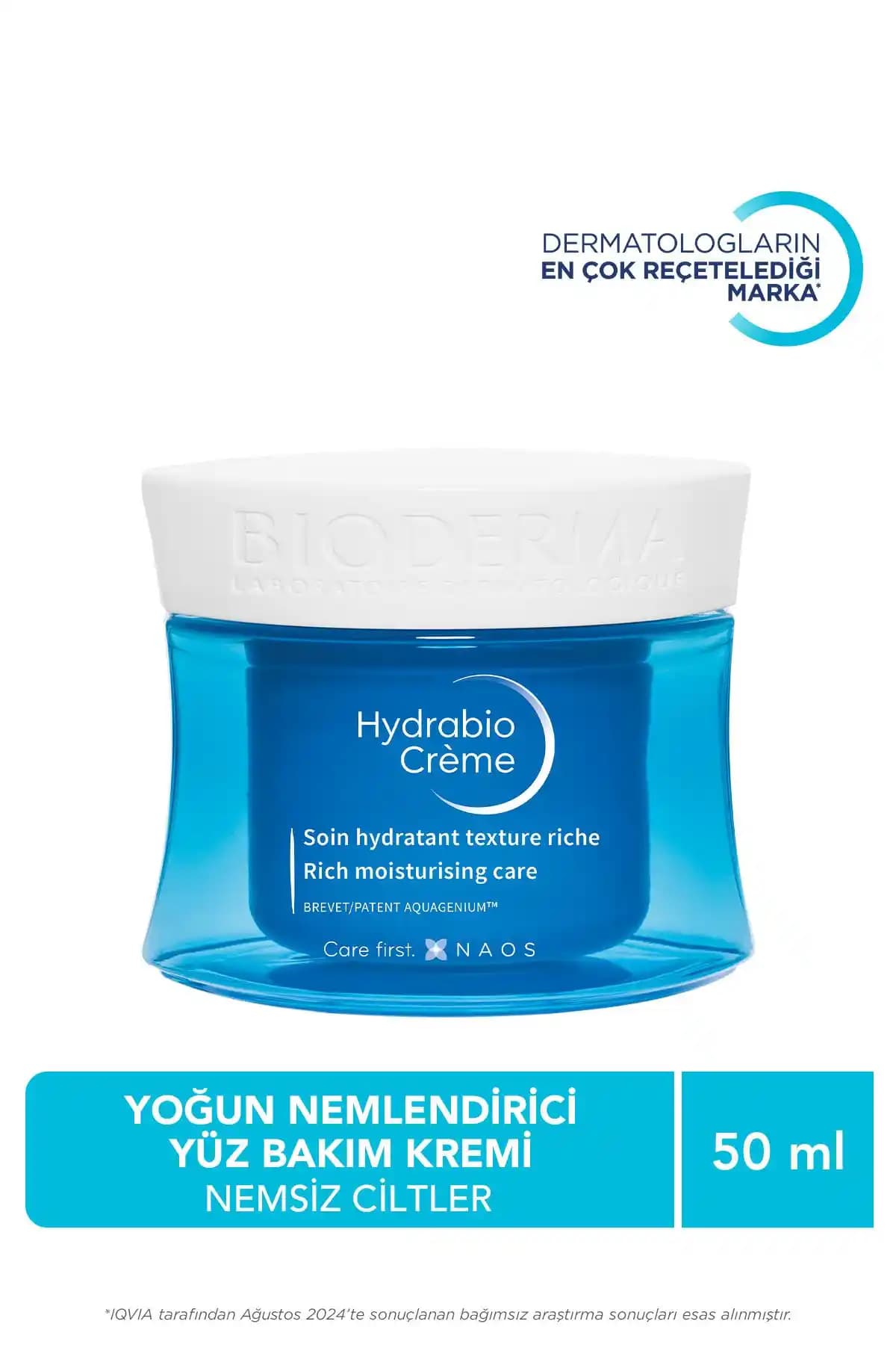 Bioderma Hydrabio Krem: Kuru ve Hassas Ciltler İçin Yoğun Nem Sağlayan Fransa Menşei Ürün
