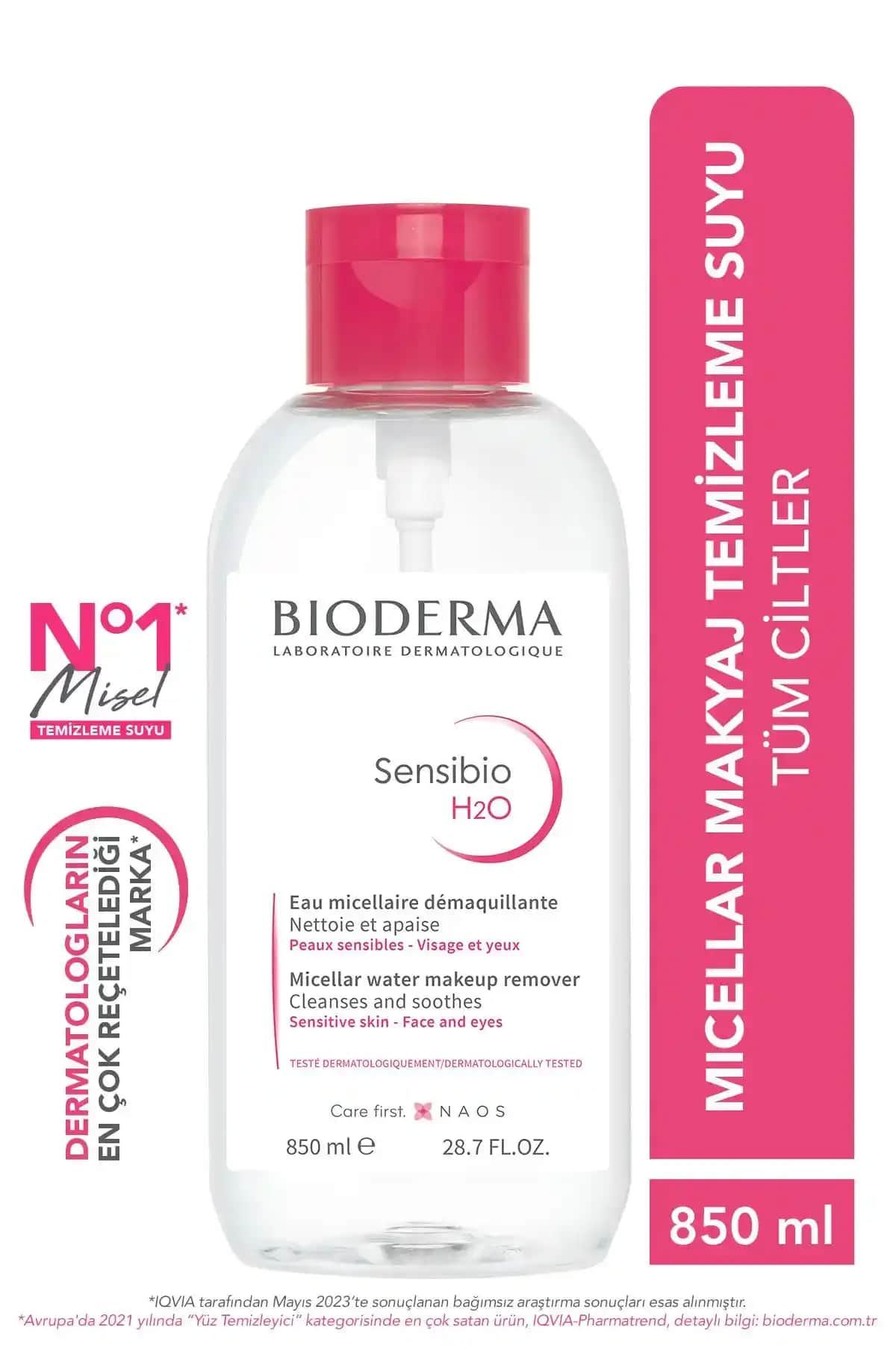 Bioderma Sensibio H2O Micellar Su Hassas Ciltler İçin Güvenilir Temizlik Çözümü