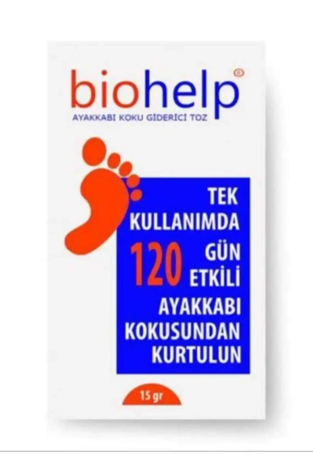 BiOHelp 4'lü Ayakkabı Koku Giderici ve Önleyici Toz ile Ferah Ayakkabı ve Ayaklar