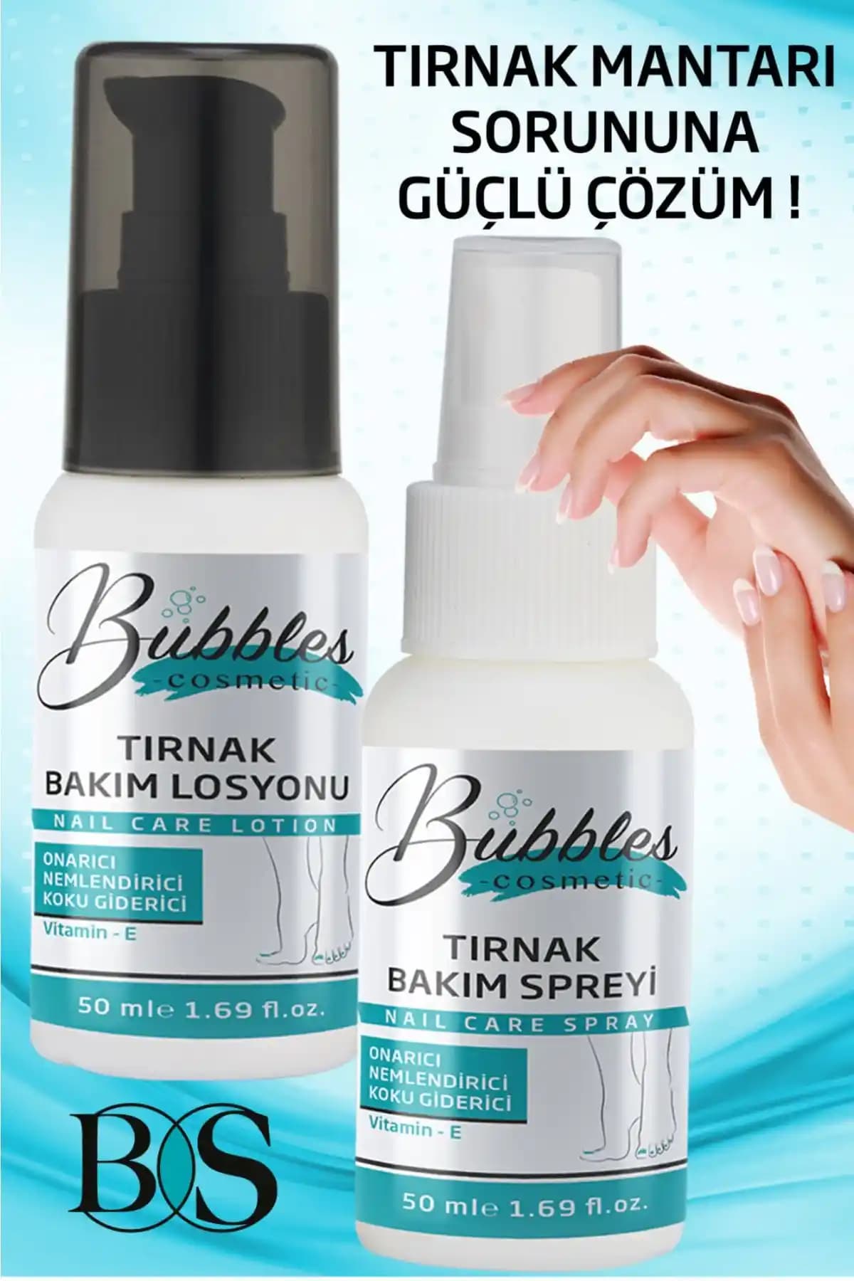 Bubbles Kozmetik Tırnak Bakım Seti: Güçlendirici ve Nemlendirici Özellikleriyle Sağlıklı Tırnaklar