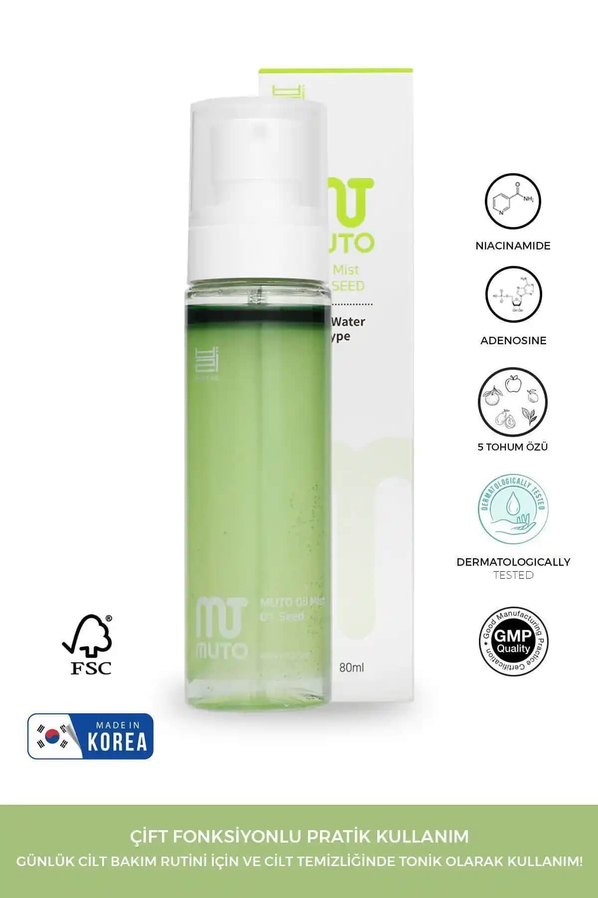 Byeolee Muto 5 Tohum Özlü Niacinamide Gözenek Sıkılaştırıcı ve Anti-Aging Sprey Ürün İncelemesi