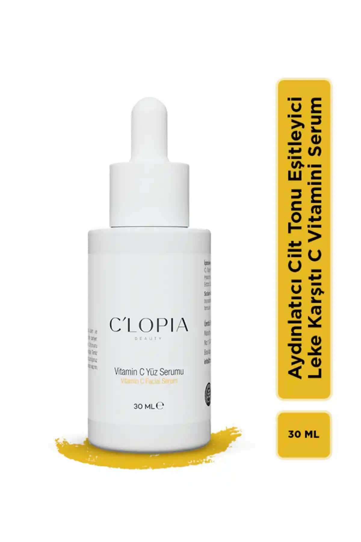 C'LOPIA BEAUTY Leke Karşıtı C Vitamini Serumu ile Cilt Tonunu Eşitleyen Çözüm