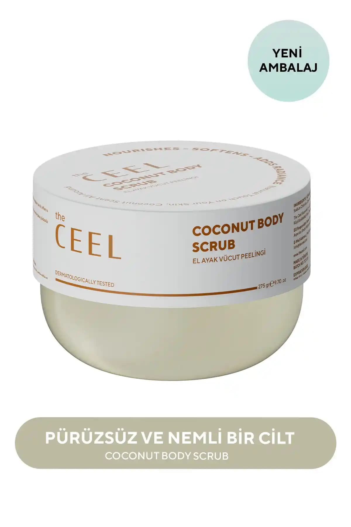 Ceel Hindistan Cevizi Özlü Nemlendirici ve Peeling Cilt Bakım Ürünü Özellikleri ve Kullanımı