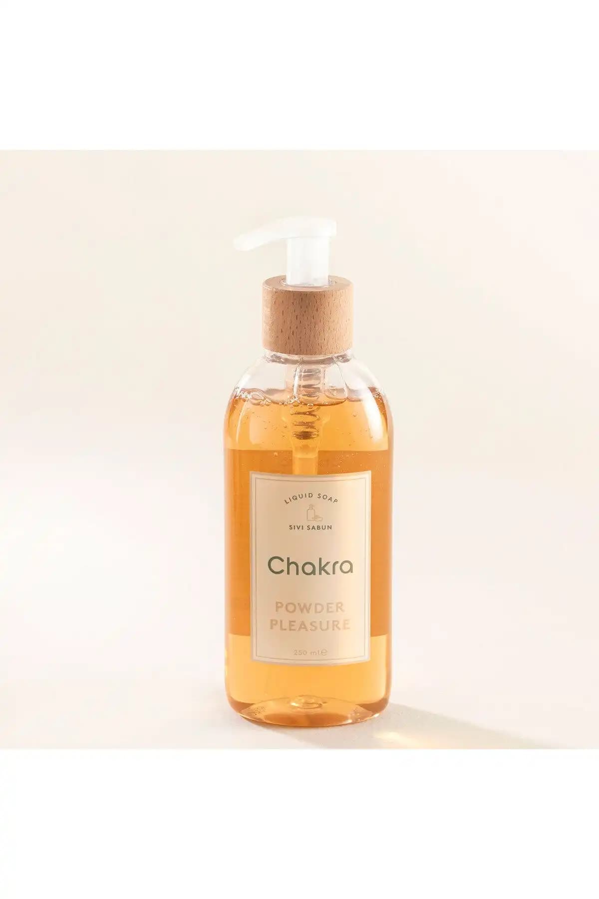 Chakra Sıvı Sabun 250 ml Powder Pleasure ile Günlük Temizlik ve Ferahlık Sağlayın