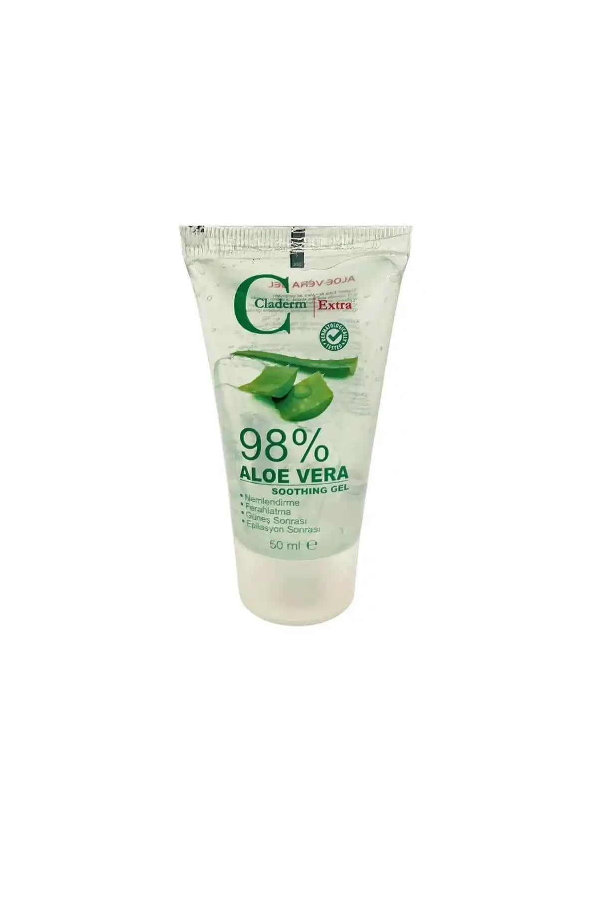 Claderm Aloe Vera Jel 50ml - Doğal ve Etkili Cilt Bakım Ürünü