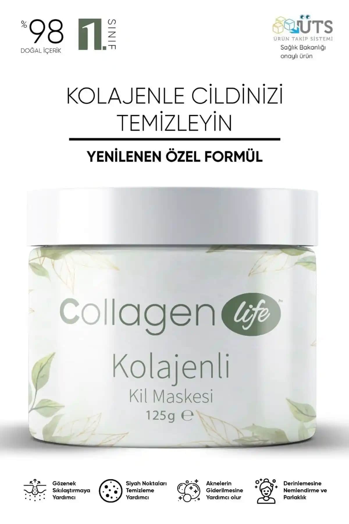 Collagen Life Akne ve Siyah Nokta Karşıtı Kolajenli Kil Maskesi Ürün İncelemesi ve Faydaları