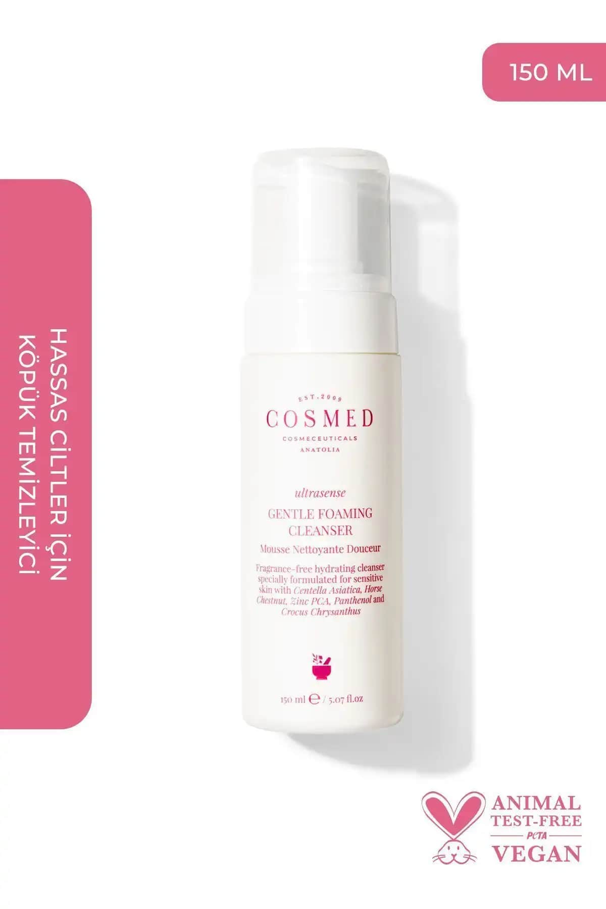 2025'te Hassas Ciltler İçin COSMED Gentle Foaming Cleanser ile Devrim