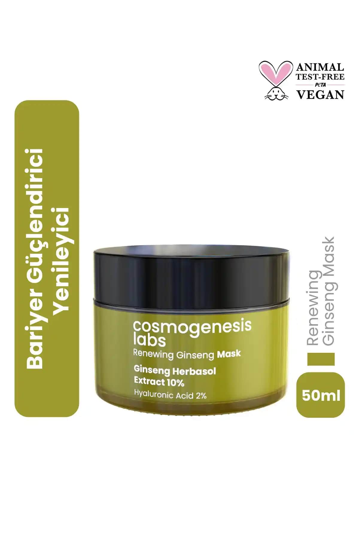 2025'te Cildinizde Devrim Yaratacak Cosmogenesis Labs %10 Ginseng Krem Maskesi