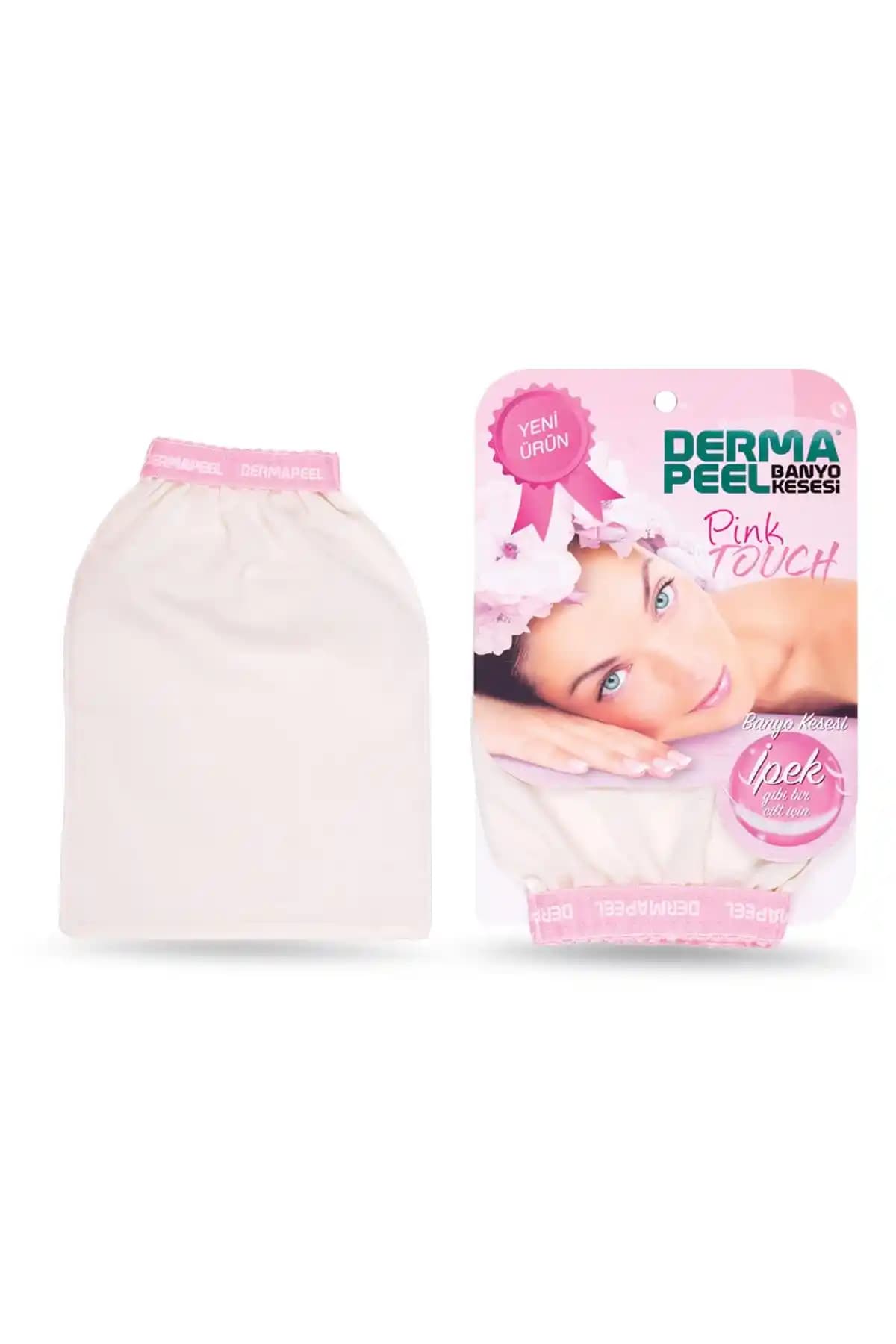 Dermapeel Pink Touch Banyo Kesesi: Hassas Ciltler İçin Derinlemesine Temizlik Aracı