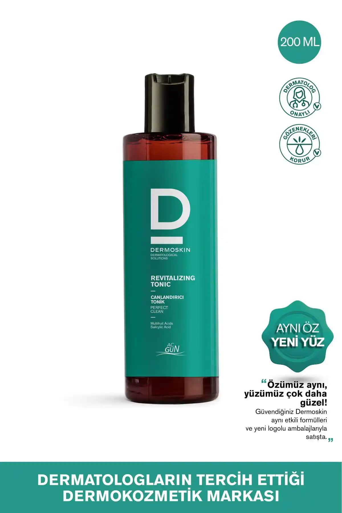 Dermoskin Acgun Sivilce ve Akne Karşıtı Tonik ile Sağlıklı ve Pürüzsüz Cilt Sağlama